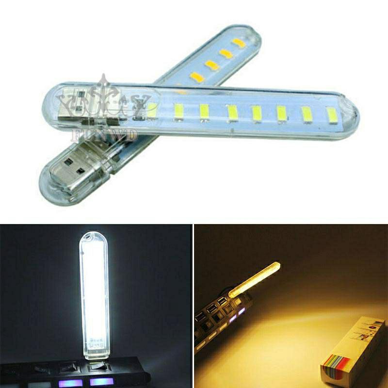 Đèn LED USB Mini 8 Bóng DC 5V Tiện Dụng