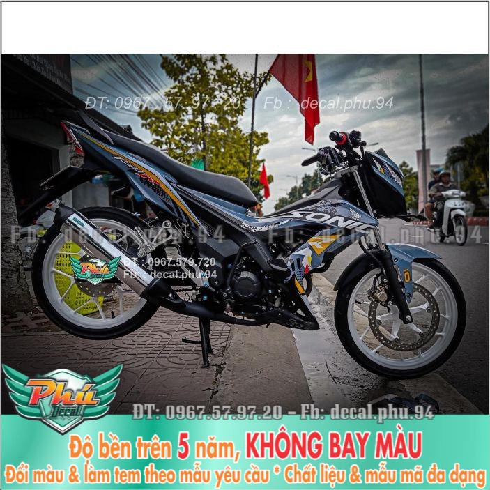 Tem rời Sonic Xám xi măng (B) -1
