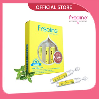 Fysoline - Nước muối sinh lý Kháng khuẩn Pháp - Hỗ trợ nghẹt mũi, viêm mũi, sổ mũi (5 ống)