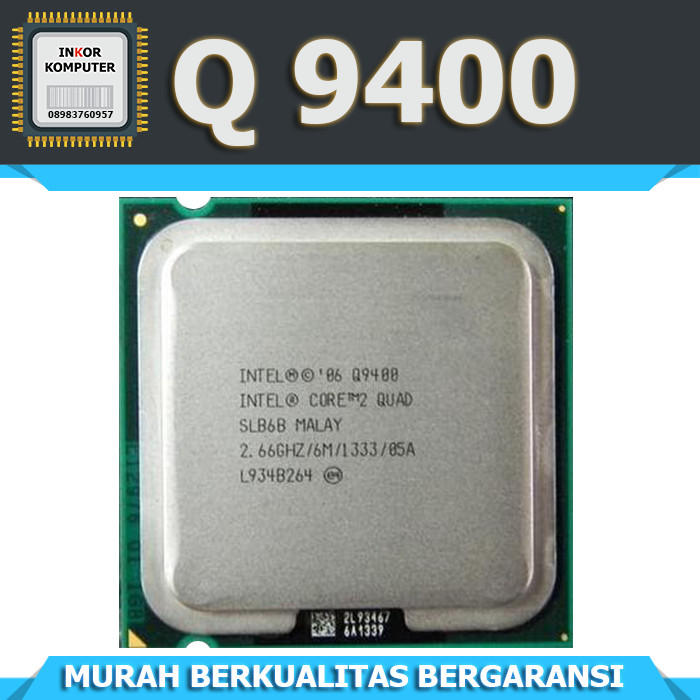 Bộ Xử Lý Intel Core 2 Quad Q9400 Chất Lượng Cao