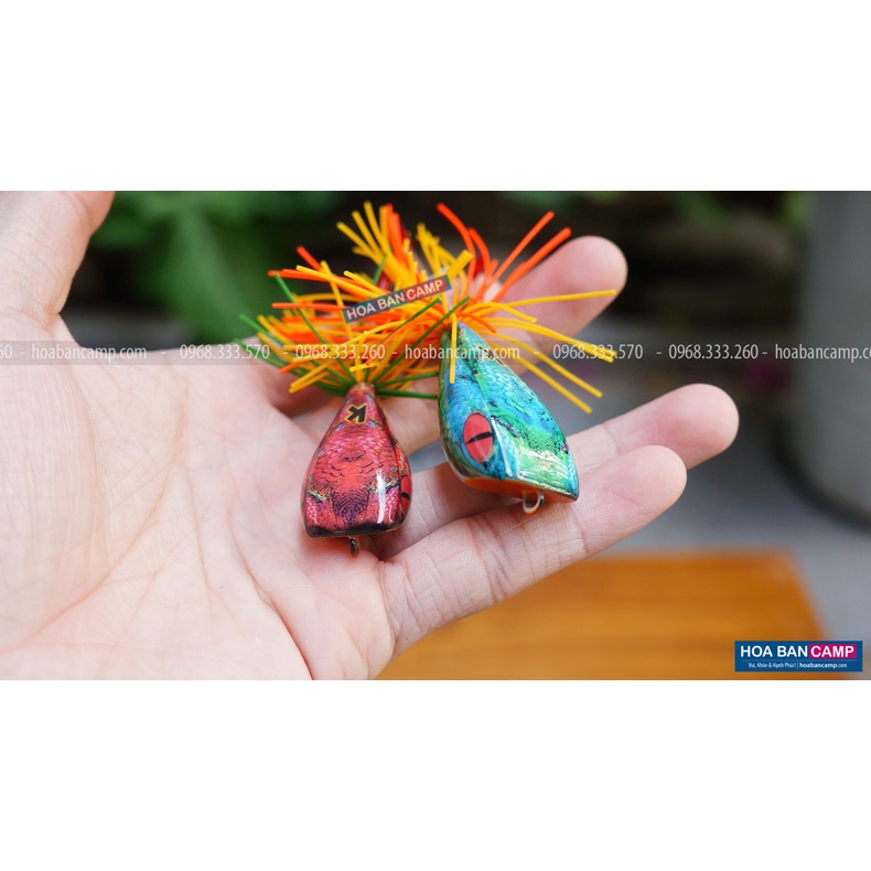 Mồi Nhái Nhảy COBRA – Rắn Hổ Mang