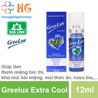  Greelux - Xịt thơm miệng thảo dược ( Lọ 12 ml)