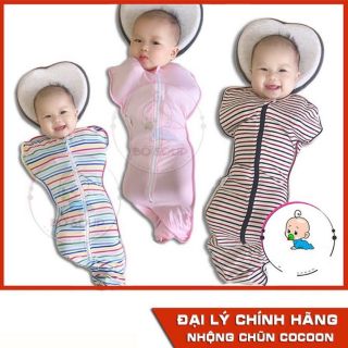 Ủ nhộng chũn kéo khoá cho bé