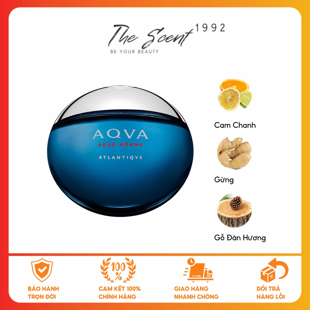 Nước Hoa Nam Bvlgari Aqva Pour Homme Atlantiqve EDT 30ml, 100ml
