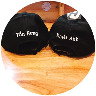 Nón in theo yêu cầu