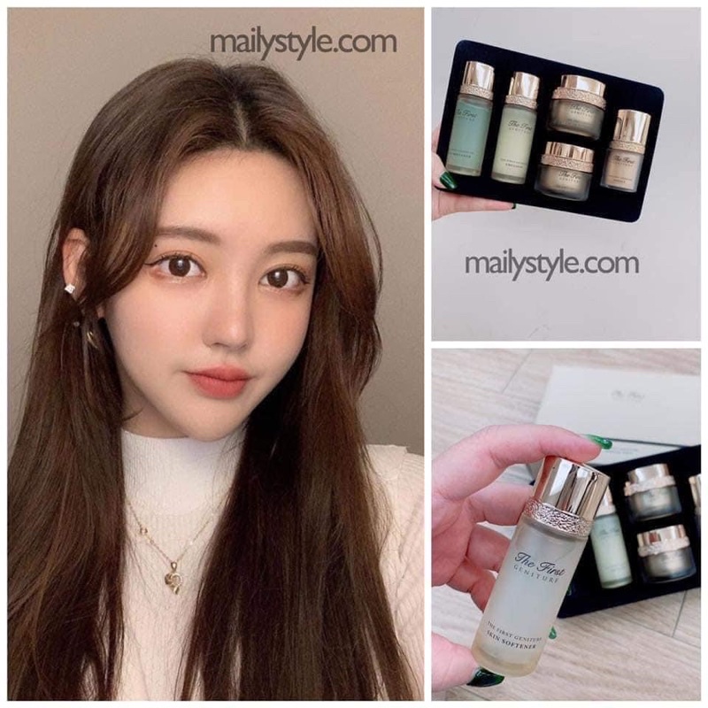 Set dưỡng da 0:HUUI THE FIRST MINI 5Món