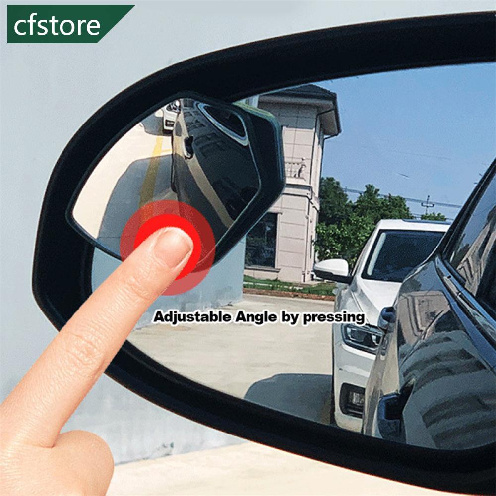 Bộ 2 Gương Cầu Lồi HD Góc Rộng 360 Độ Điều Chỉnh Được Cho Gương Chiếu Hậu Xe Hơi A8F8