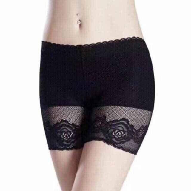 Quần đùi mặc váy chân ren 2 lớp loại đẹp 5762