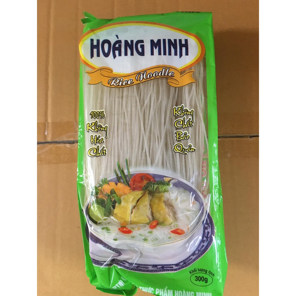 Đặc sản Bún khô Hoàng Minh 300gr, bún tươi không tẩy dai ngon