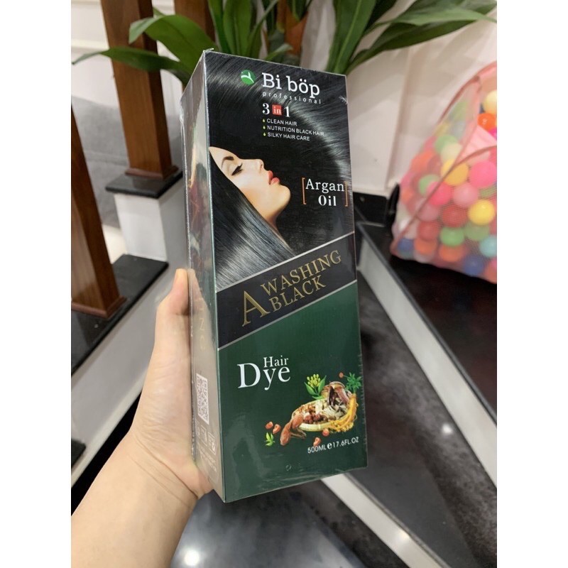 ✅ Dầu gội nhuộm phủ bạc tóc BiBop Nhật (Hàng Chính Hãng)