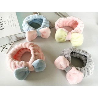 Băng Đô Nơ 3D Trơn Màu Vải Bông Siêu Mịn Mướt Tay Dùng Cực Thích !