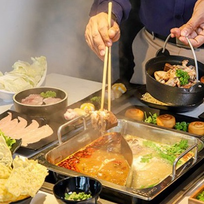HCM  Buffet lẩu thượng hạng từ 70 món nhúng tại JiangHu Heroes Hotpot - Menu 298k