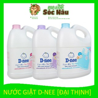 [HCM] Nước giặt xả Dnee 3000ml Thái Lan