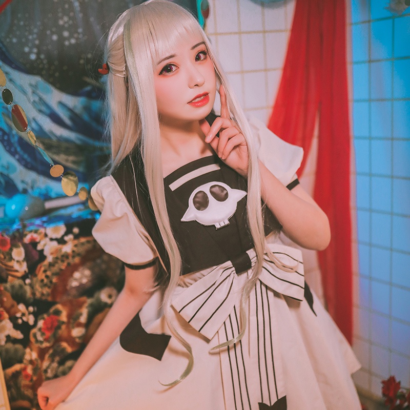 Đầm Cosplay Hanako-Kun/Jibaku Shounen Yashiro Nene Dễ Thương Cho Bé Gái