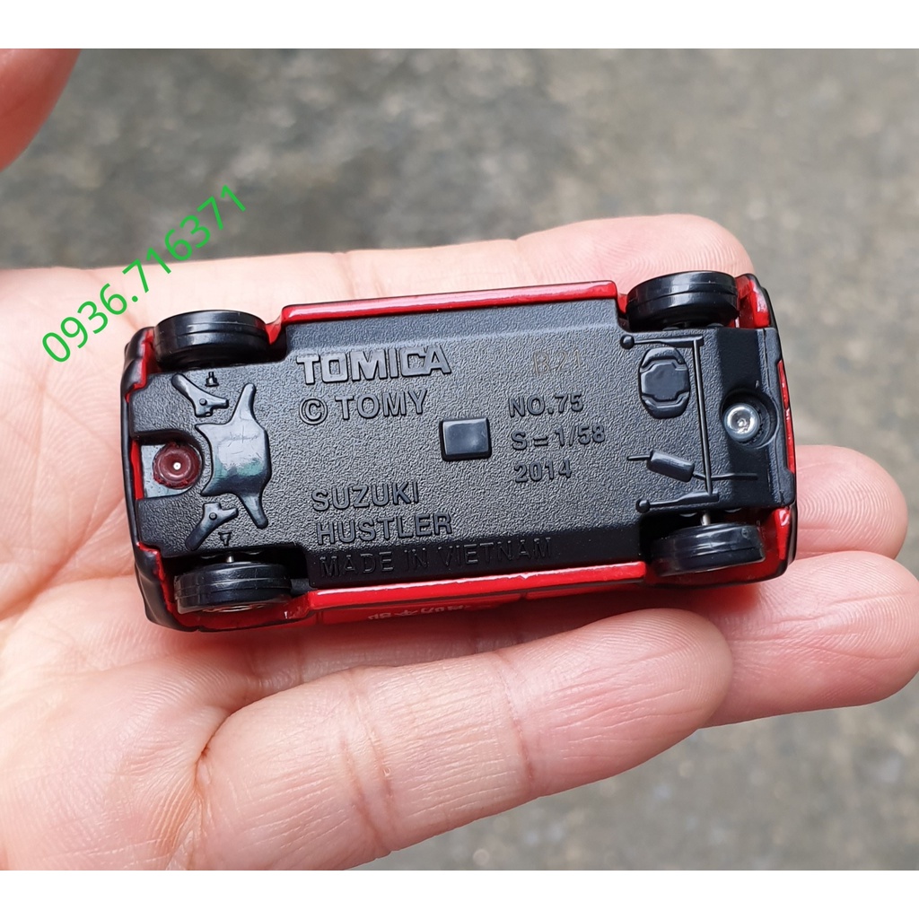 Mô hình xe cứa hỏa mở được cốp sau tomica Nhật Bản No106