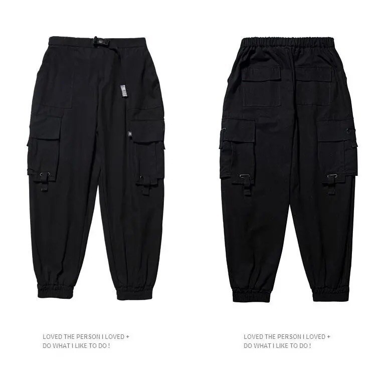 Quần jogger kaki túi hộp phong cách hip hop cỡ lớn S-7XL 140KG cho nam | BigBuy360 - bigbuy360.vn