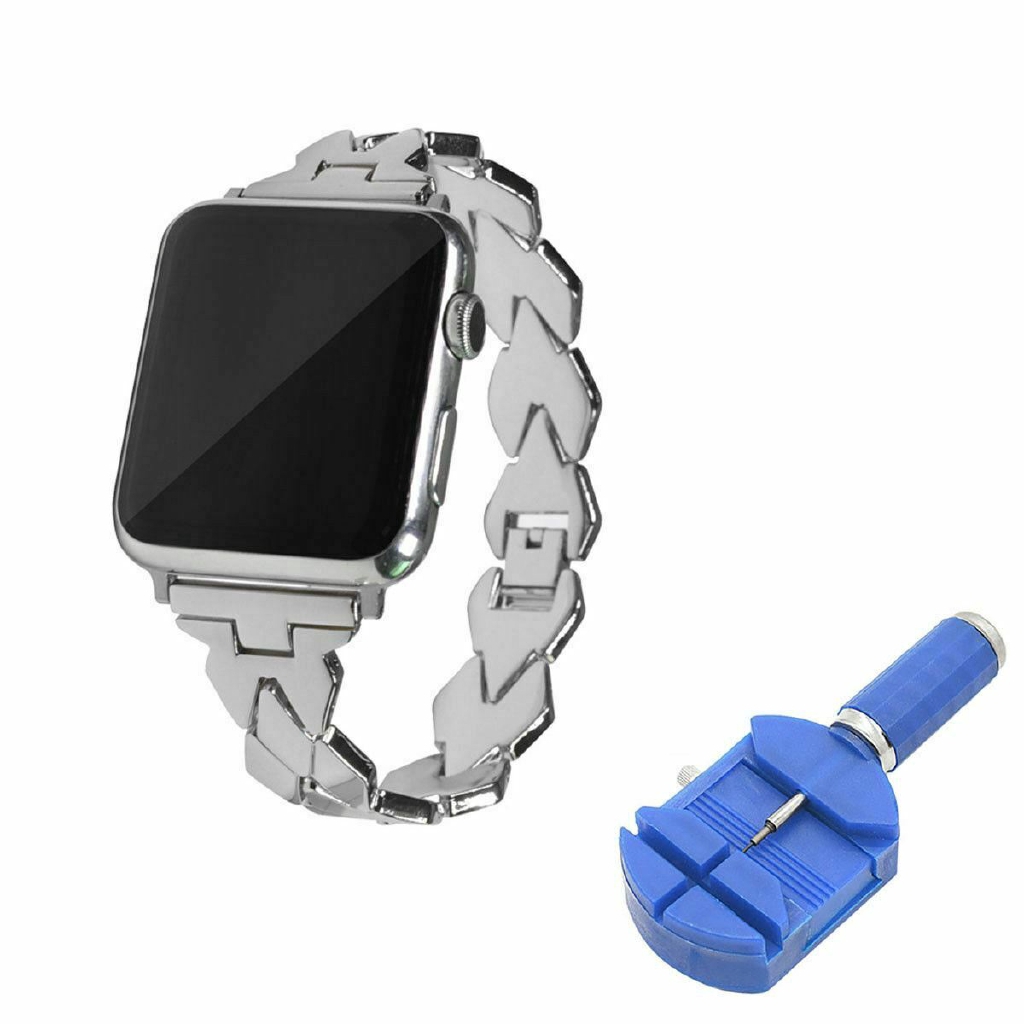 Stainless Steel Strap for Apple Watch iWatch Band Series 5 4 3 2 Bracelet w Tool