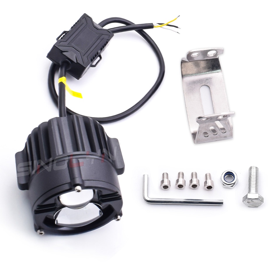 Set đèn pha LED phá sương mù 70W DIY dành cho xe hơi xe máy SUV ATV xe tải