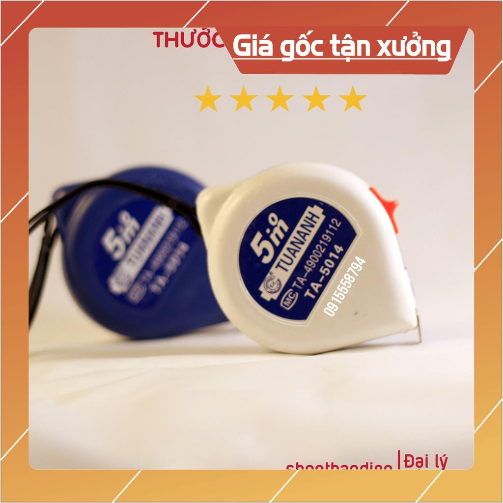 Thước cuộn 5m Tuấn Anh (5m thoi xanh)