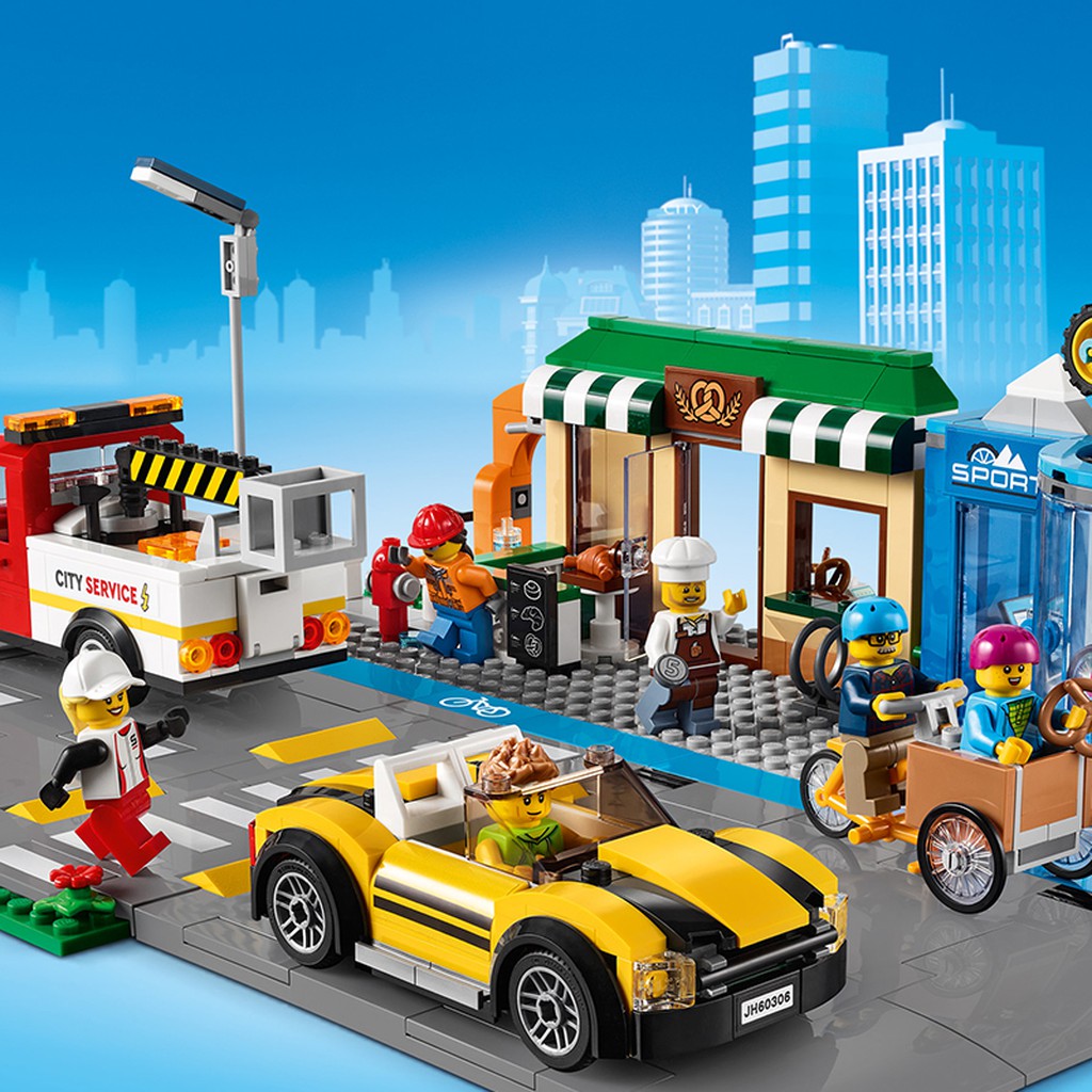 LEGO City Khu Phố Mua Sắm 60306