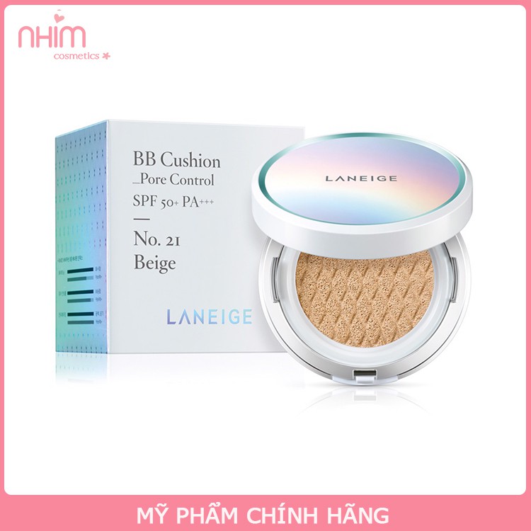 [Auth- Săn Sale] Phấn nước Laneige BB Cushion Pore Control/ Anti aging ( kèm lõi refill)wwddssdseddddd