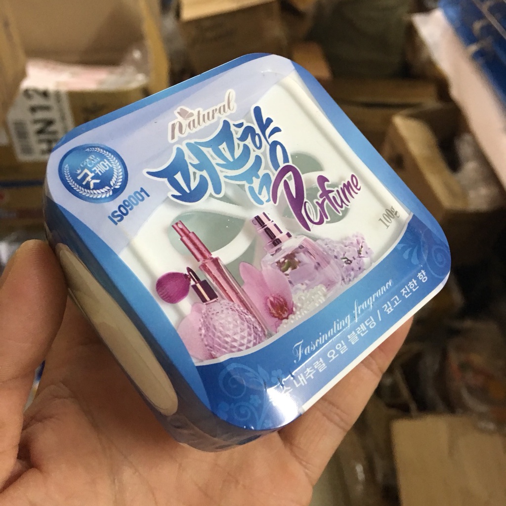 Sáp thơm khử mùi thiên nhiên Good Care Hàn Quốc 100g hương 4 mùi lavender, hoa nhài, Lily, nước hoa