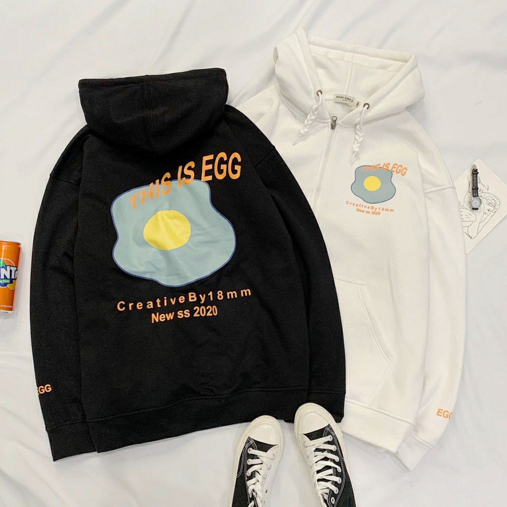 ÁO HOODIE NỈ NGOẠI TRỨNG ỐP HOTTREND