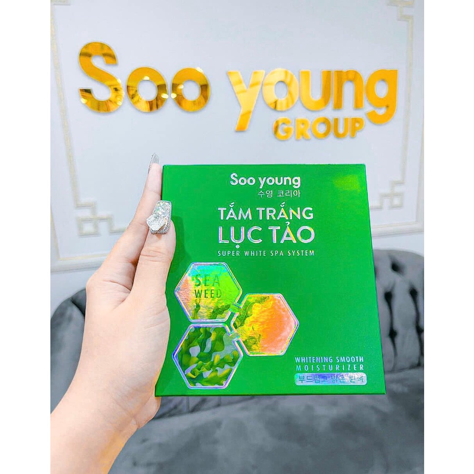 [Chính hãng] Tắm trắng lục tảo Soo Young - Mỹ phẩm Soo Young - 8938532152176