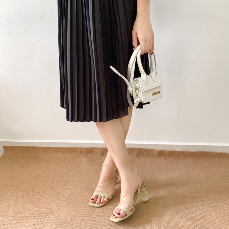 Sorami.Shoes | Sandal gót nhập độc quyền, Sandal cao gót Cnk trẻ trung thanh lịch