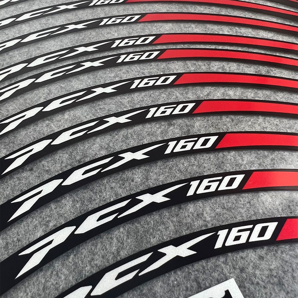 Miếng Dán Phản Quang Trang Trí Vành Bánh Xe Scooter HONDA PCX 160 Pcx160 2021 2022