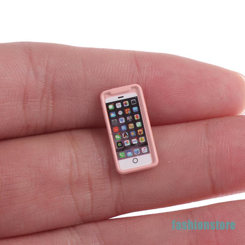 1 Mô Hình Điện Thoại Mini Tỉ Lệ 1 / 12 Trang Trí Nhà Búp Bê