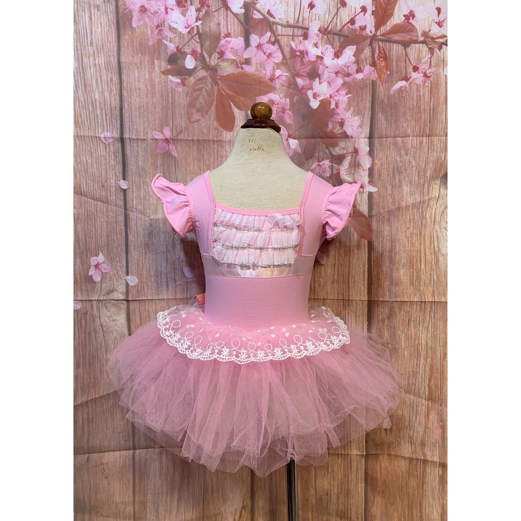 Váy Múa Ballet Trẻ Em Mẫu Chân Ren BL12