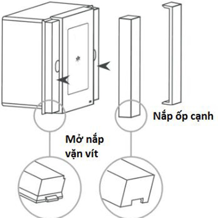 Bộ công tắc cảm ứng chạm điều khiển từ xa có remote DK3S