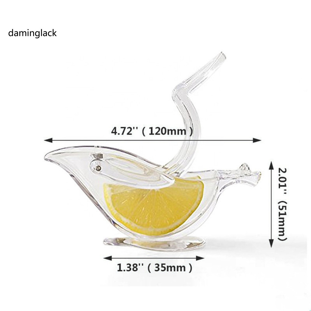 daminglack Household electrical appliances Lightweight Fruit Extractor Exquisite Hand Press Lemon Squeezer Easy to Clean for Kitchen