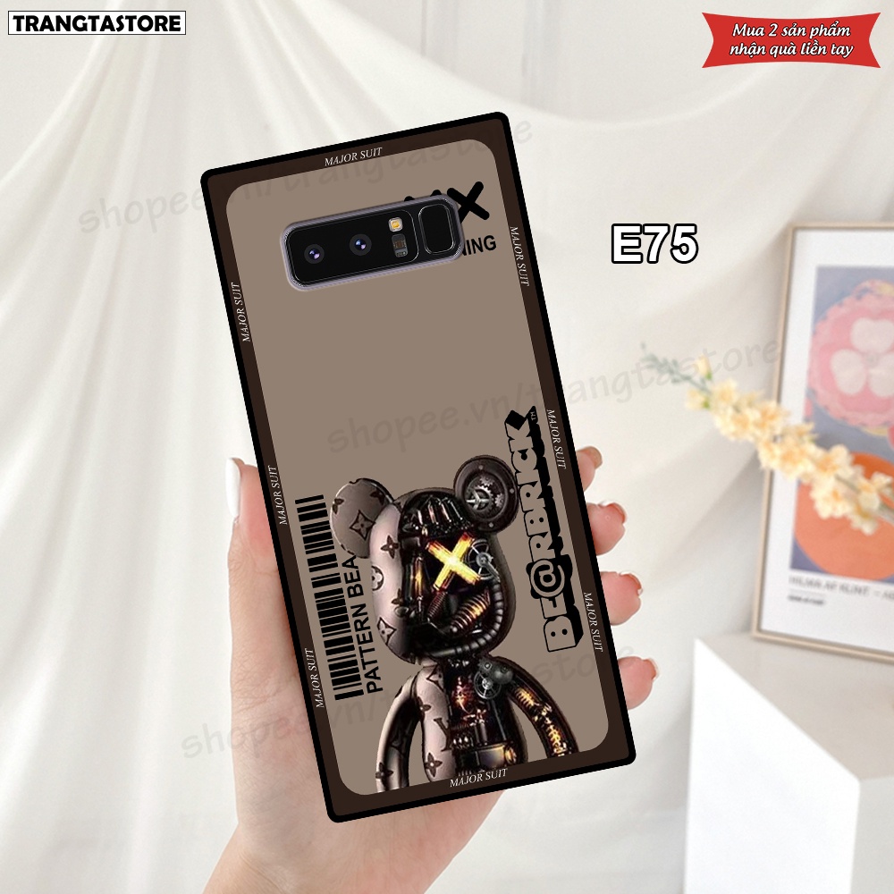 Ốp lưng Samsung Note 8 - Note 9 in hình gấu Bearbrick,Metal Style,Doremon siêu dễ thương chất lượng