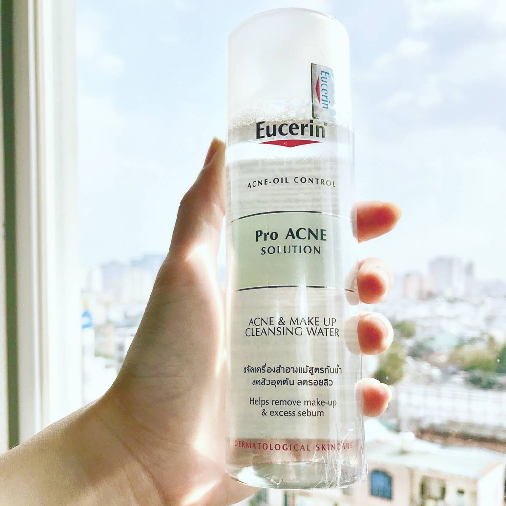 [CHÍNH HÃNG] Nước tẩy trang EUCERIN ProAcne Acne & Make Up Cleansing Water