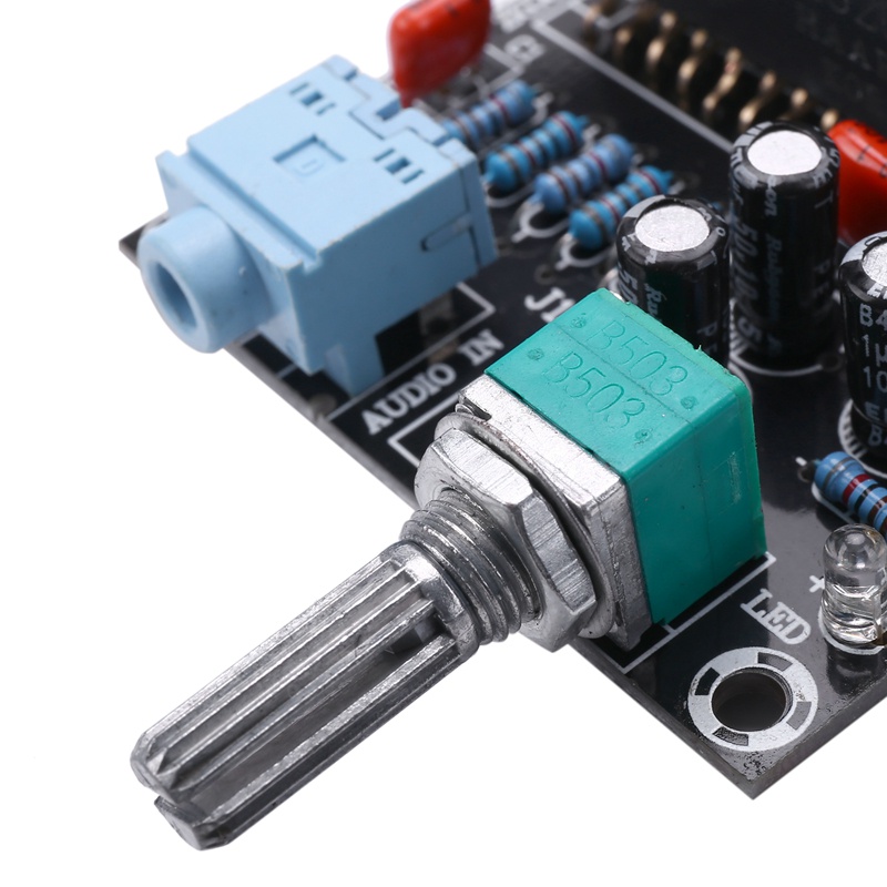 Bảng Mạch Khuếch Đại Âm Thanh Kỹ Thuật Số 20Wx2 TA2020 DC12V Cho Máy Chiếu Tại Nhà