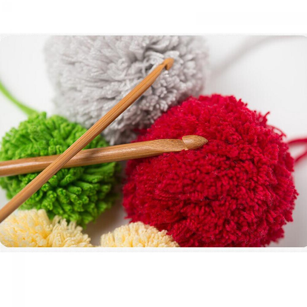 Bộ 12 chiếc móc len bằng tre