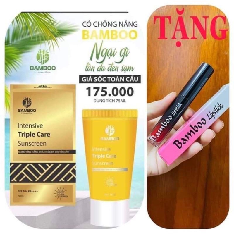 KEM CHỐNG NẮNG BAMBO 70GRAM SẴN HÀNG