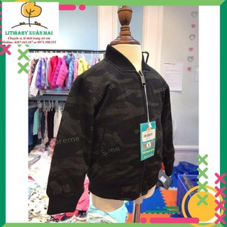 Áo Khoác BomBer thương hiệu Litibaby size 1-6t,dành cho bé từ 9kg đến 20kg có size to