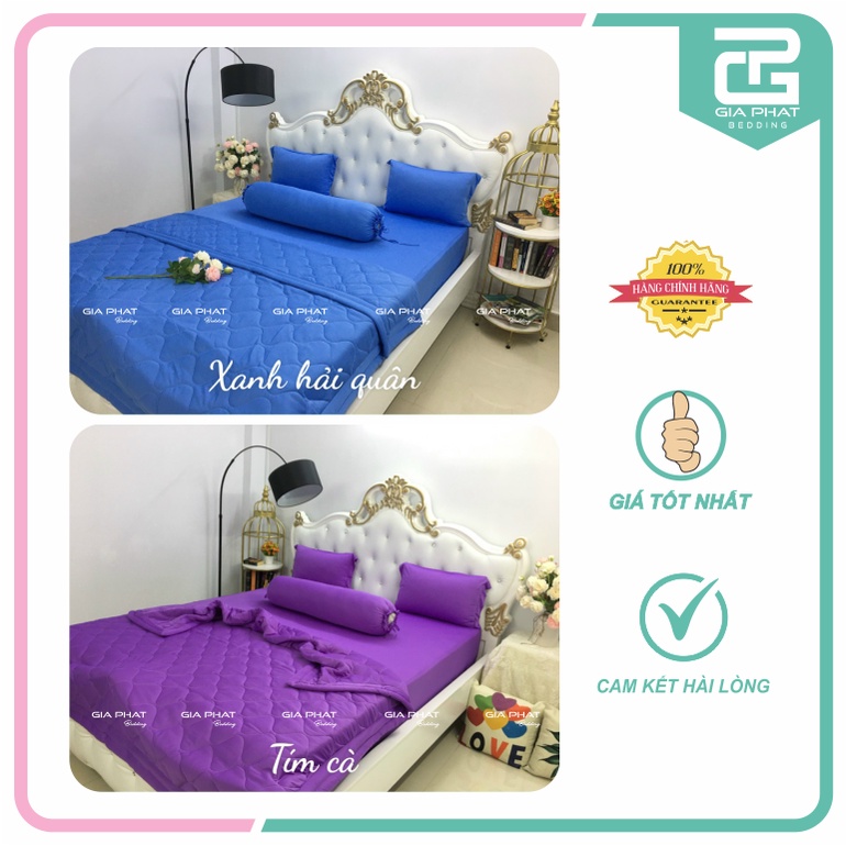 [HCM-Link 2]  Drap lẻ, Ga giường lẻ thun lạnh Hàn Quốc 1 màu cao cấp ( Không áo gối )
