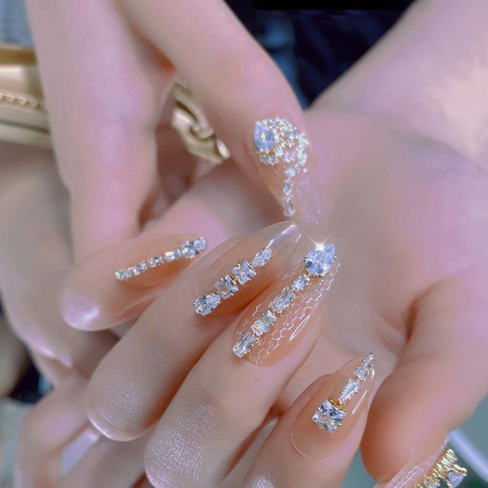 [Hàng mới về] Hộp 20/30 Đá Zircon Lấp Lánh Thời Trang Trang Trí Móng Tay Nghệ Thuật