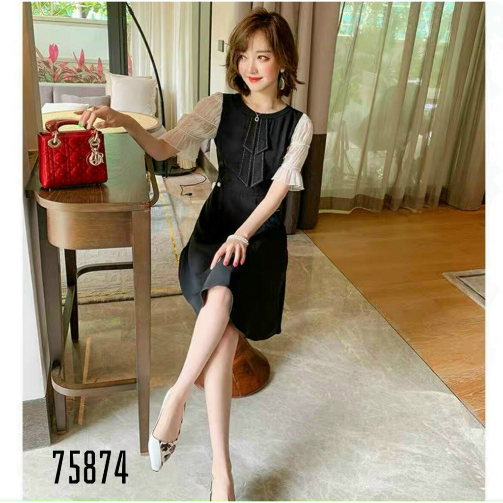 ĐẦM UM PHỐI VOAN NỮ SIÊU XINH HOT HOT CHO CÁC QUÝ CÔ