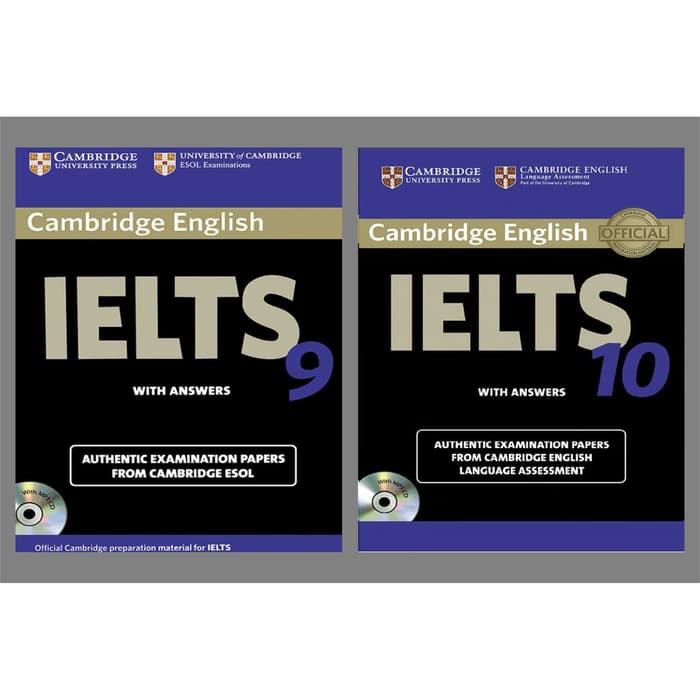 Set 2 Đĩa Cd Âm Thanh Cambridge Ielts 9 & 10 +