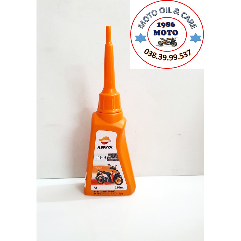 COMBO NHỚT XE TAY GA REPSOL 800ML+NHỚT HỘP SỐ REPSOL 120ML