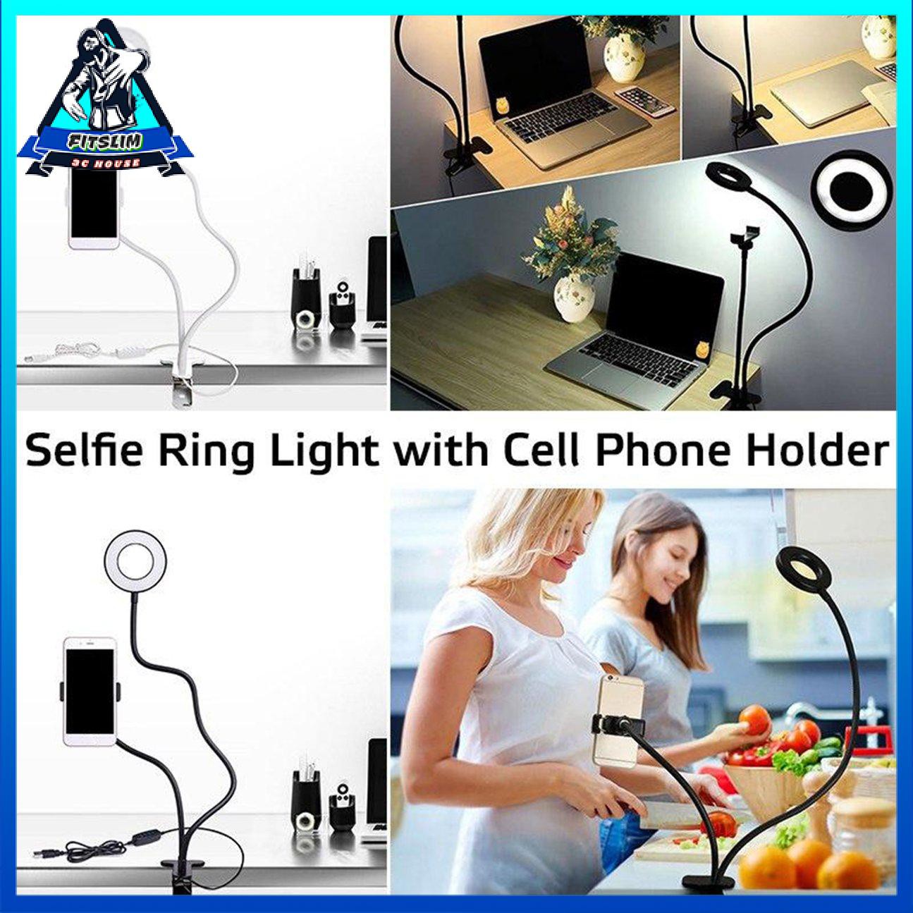 Đèn Led Tròn 2 Trong 1 Bg-12W Hỗ Trợ Chụp Ảnh Selfie