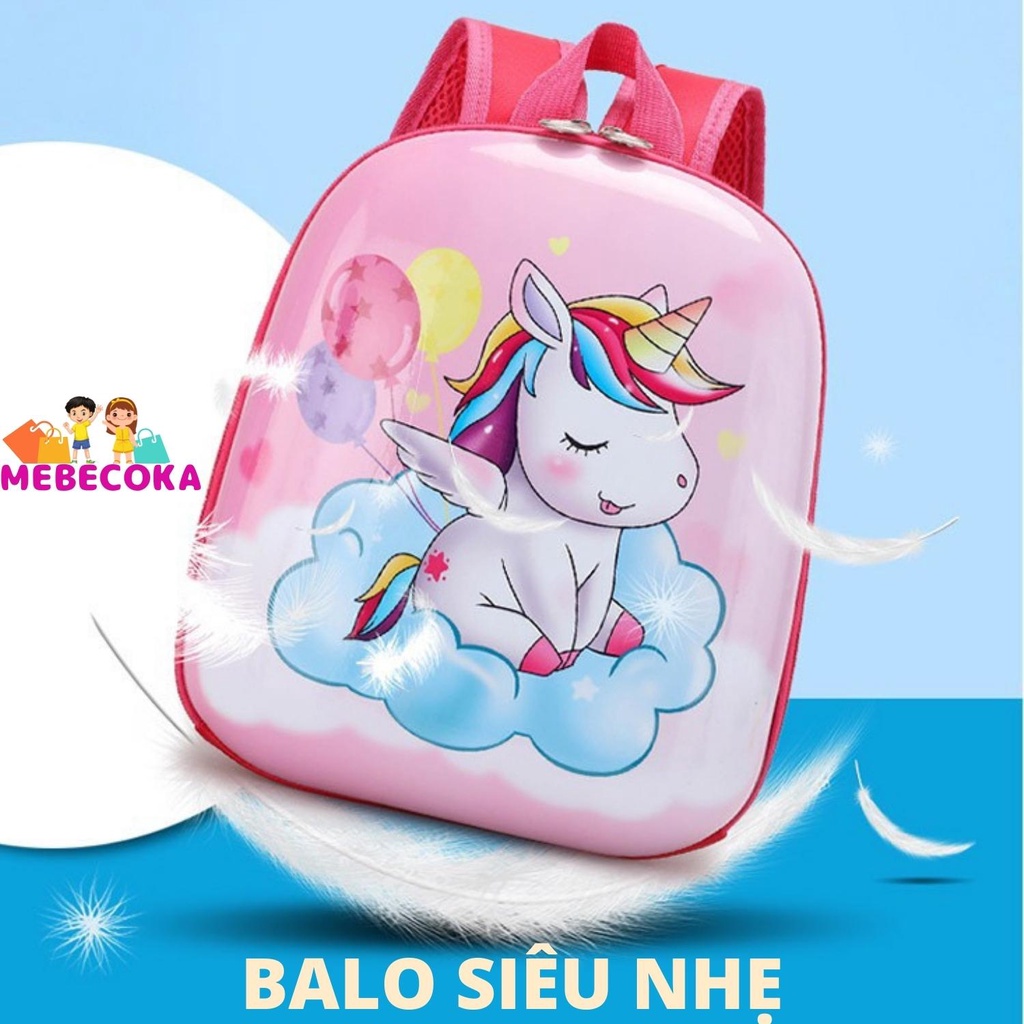 Balo cho bé, Balo TRỨNG MẪU GIÁO, nhà trẻ cho bé từ 2 đến 5 tuổi nhiều họa tiết CUTE