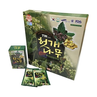Nước bổ gan hàn quốc, bổ gan hovenia cao cấp, hộp 30 gói