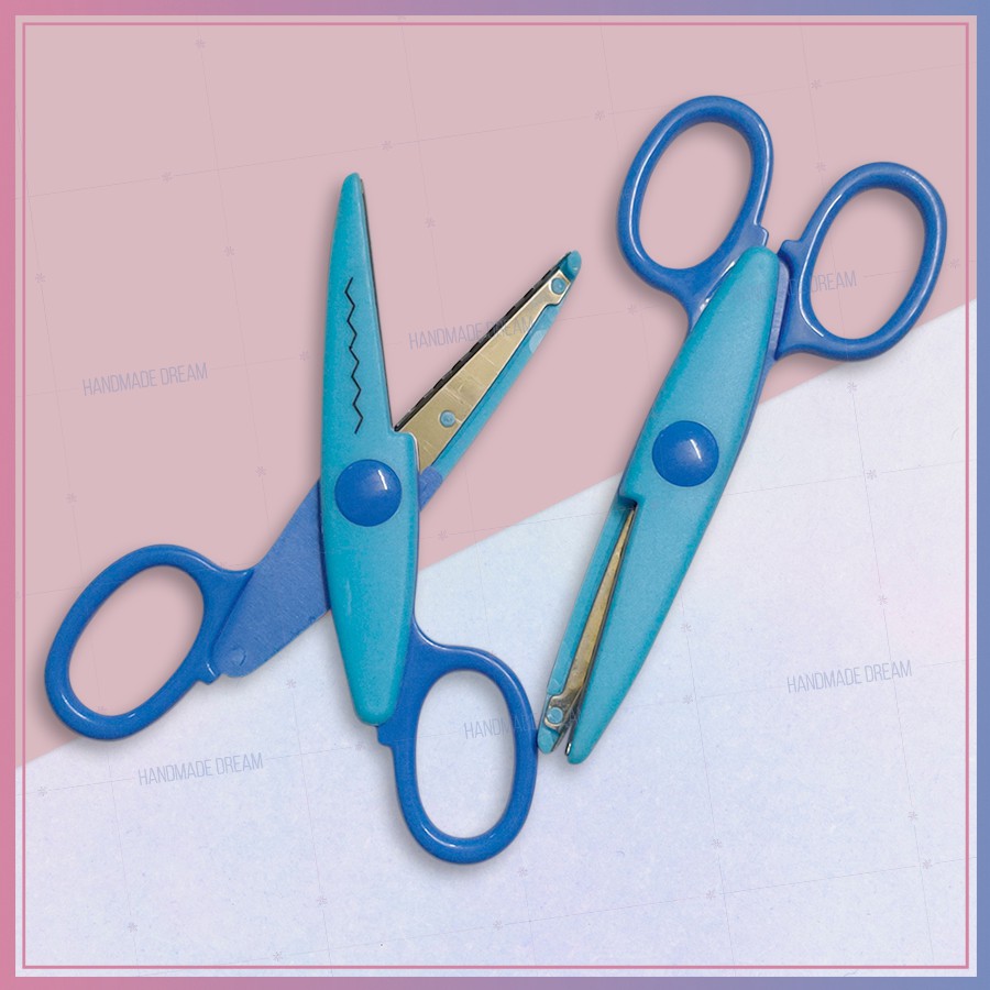 Kéo răng cưa cắt giấy trang trí