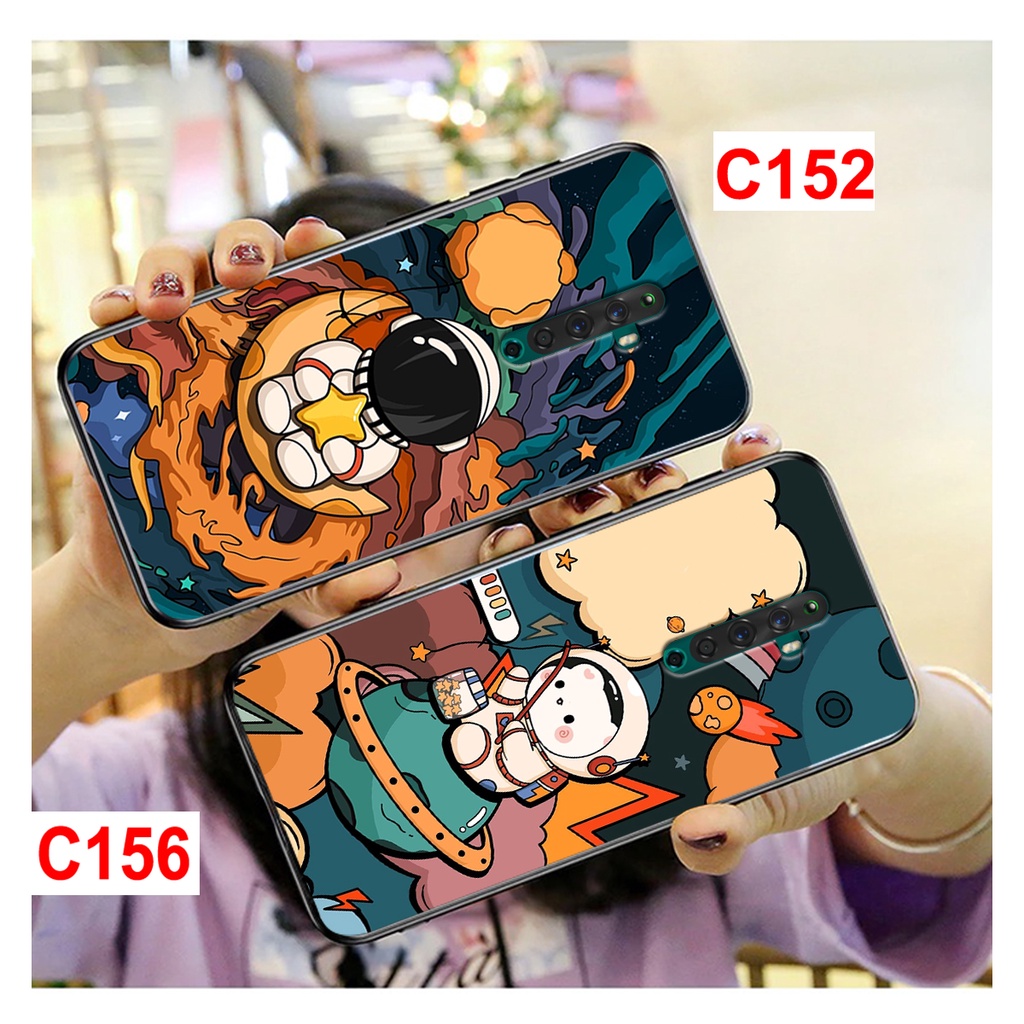 Ốp lưng Oppo Reno 2 - Reno 2F in hình phi hành gia, vũ trụ ngân hà. ốp oppo rẻ bền đẹp.